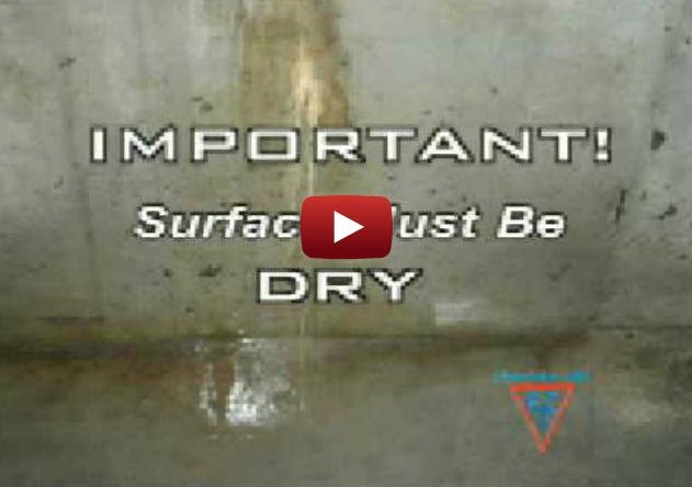 Basement Waterproofing Crack Injection Repair Video